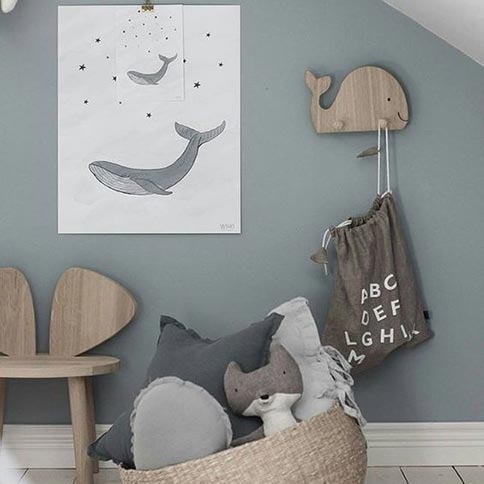 affiche baleine enfant